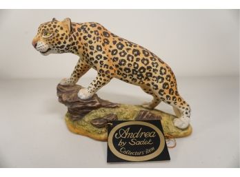 Leopard By Andrea Sadek Figurine
