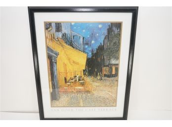 Framed Print Of 'van Gogh Cafe Terrace'