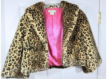 Woman's B'love Cheetah Print Coat