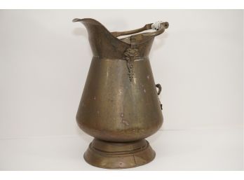 Vintage Brass Flower Pot
