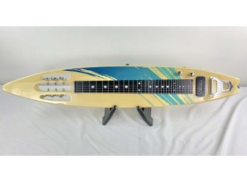 Mahalo MLG1 Surfboard Lap Steel With Case And Stands