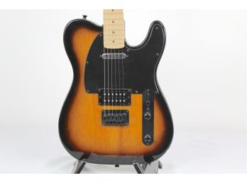 Custom Stratocaster Guitar With Black Dials