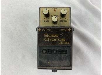 Boss CE-2B Bass Chorus Pedal