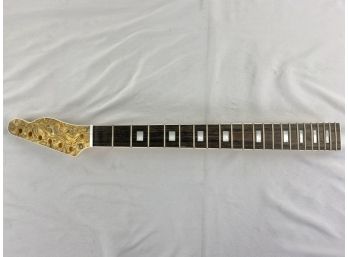 Guitar Neck With Mother Of Pearl Headstock