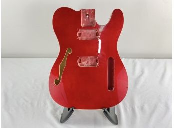 Red Guitar Body