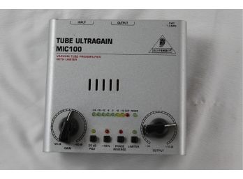 Tube Ultragain Mic100