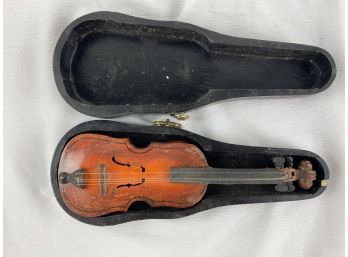 Miniature Cello With Case