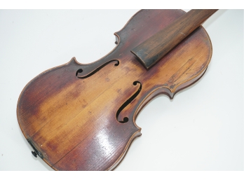 Antique John Frederick & Bro. Unstrung Violin