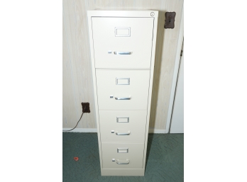 4 Drawer Filing Cabinet (files Not Included)