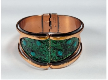 MCM Matisse Renoir Enamel On Copper Bangel Bracelet