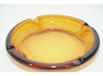 Amber Color Ash Tray
