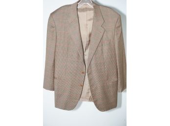 Luciano Barbera Collezione Sartoriale Sports Jacket Hand Made In Italy (wear And Tear Please View Photo)