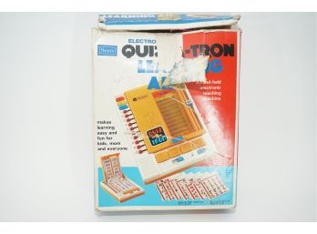 Vintage Sears Electronic Quiz-a-tron Learning Aid
