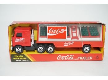 Vintage Coca Cola 1985 Tractor Trailer Model