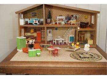 Vintage Doll House (Table Not Included)