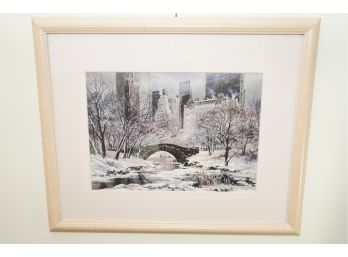 Framed Print Of 'Central Park'