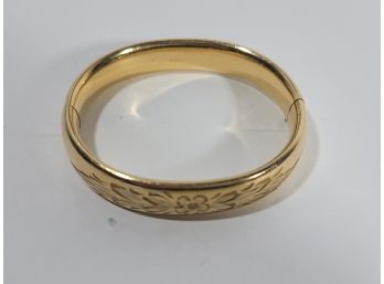 Vintage 'gold' Band Bracelet Costume Jewelry