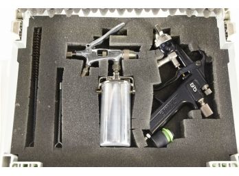 Binks Model 95 Spray Gun & Model 400 Badger With Festool Systainer Case