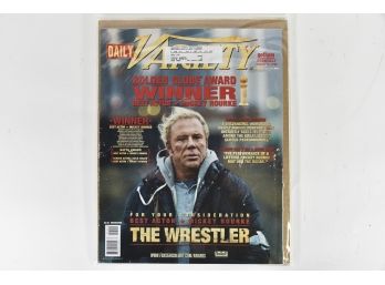 Daily Variety 'The Wrestler' Cover Magazine