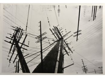 Craig McDean Power Lines Black & White Print