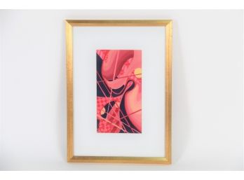 Tease By Jean Hill Framed Abstract