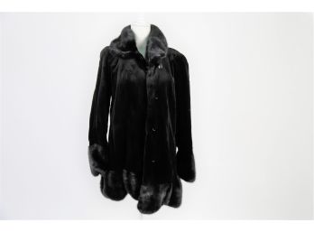 Harpers Fur Coat Size Medium