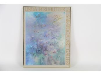 Linda Perlmutter At Saratoga Art Gallery Custom Signed & Framed