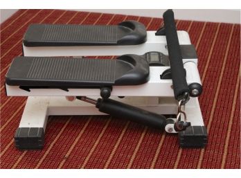 Sharper Image Step Machine With Resistance Bands