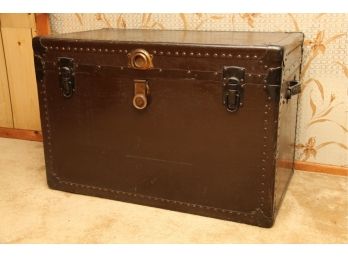 A Vintage Military Steamer Trunk