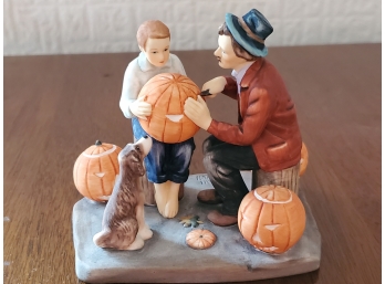 Ghostly Gourds By Norman Rockwell Figurine