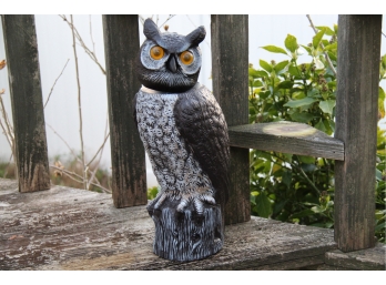 Outdoor Molded Owl Statue