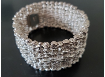 Scandinavian ' Juhl' Sterling Silver Cuff Bracelet 156.9g