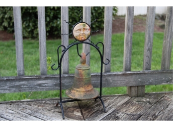 Outdoor Garden Sun & Bell Decor