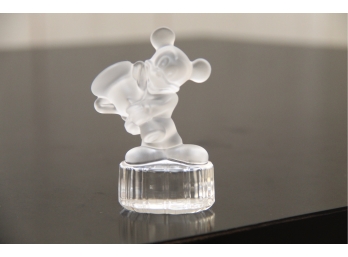 Crystal Mickey Mouse Goebel Figurine