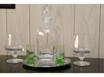 Decanter Set With Glasses