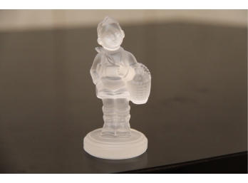 Crystal Hummel Boy Goebel Figurine