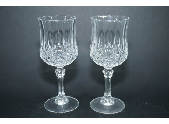 A Pair Of Leaded Crystal Glasses