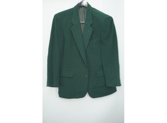 Hugo Boss Green Wool Sports Blazer