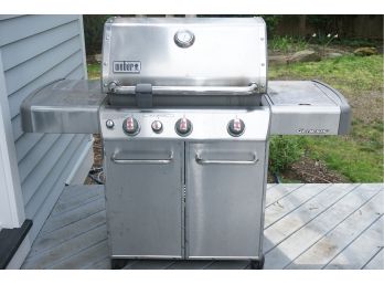 Weber 6570001 Genesis S-330 Grill, Sear Station, Side Burner, Stainless Steel (cover Included)