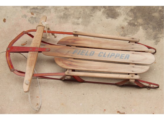 A Vintage Field Clipper Sled