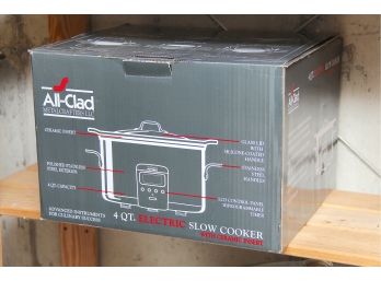 All Clad 4qt Elelctric Slow Cooker