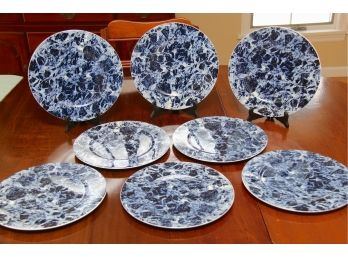 Villeroy And Boch Blue And White Plate Set