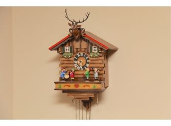 An Antique German Cuckoo Clock With Provenance