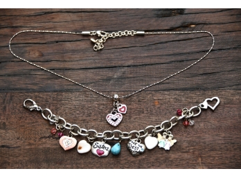 Pandora Bracelet And Necklace