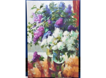 Floral Canvas Oil Print