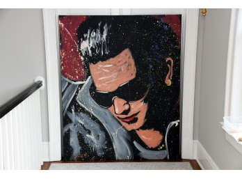 U2's Bono Original  Oil On Canvas By  Brian Olsen