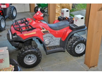 Kawasaki Power Wheels ATV With Battery And Charger     2