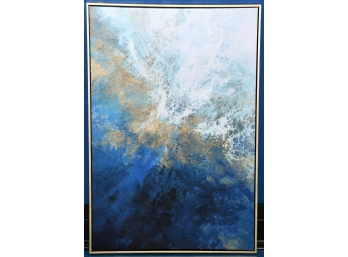 Abstract On Canvas Oil Painting Print