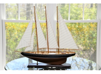 A Schooner Ship Model