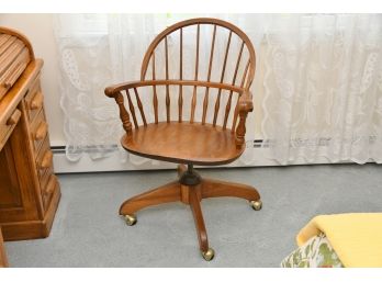 Nichols & Stone Oak Rolling Chair By Nichols & Stone